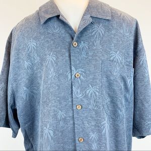 Tommy Bahama 100% silk short sleeve tropical shirt